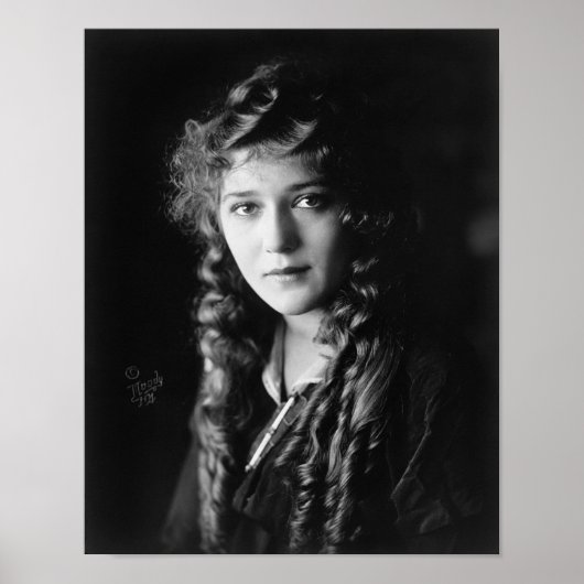 Silent Film Star Mary Pickford Poster (Vorne)