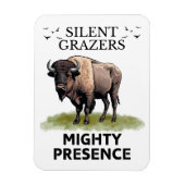 Silent Grazers Mighty Presence Magnet (Vertikal)