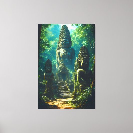 Silent Guardians of Siam Leinwanddruck (Vorderseite)