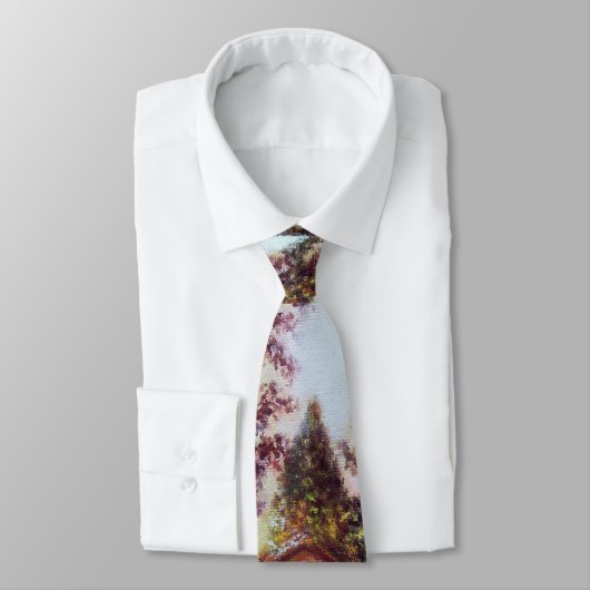 SILENT HERBST IN FLORENZ Landschaft Toskana Krawatte (Gebunden)