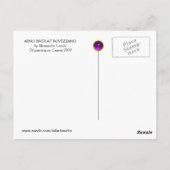 SILENT HERBST IN FLORENZ Landschaft Toskana Postkarte (Rückseite)