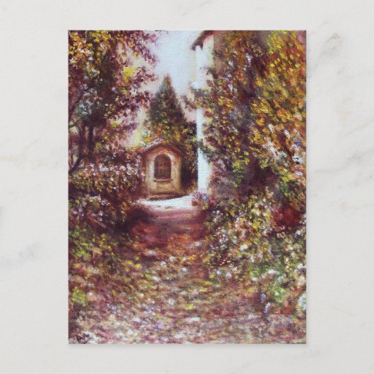 SILENT HERBST IN FLORENZ Landschaft Toskana Postkarte (Vorderseite)