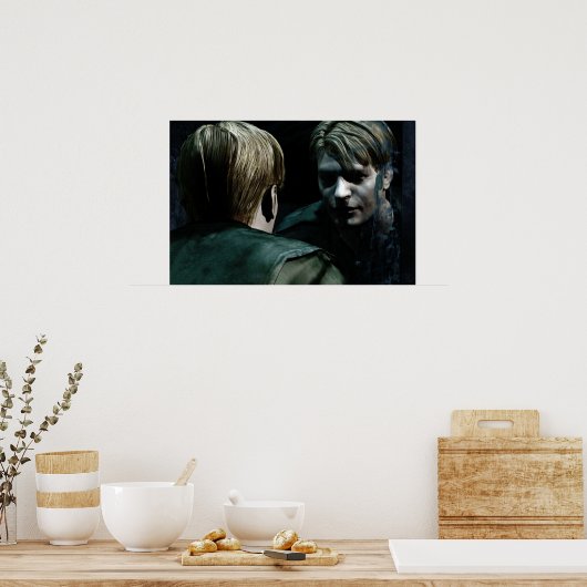 Silent Hill 2 - James Sunderland Poster (Küche)