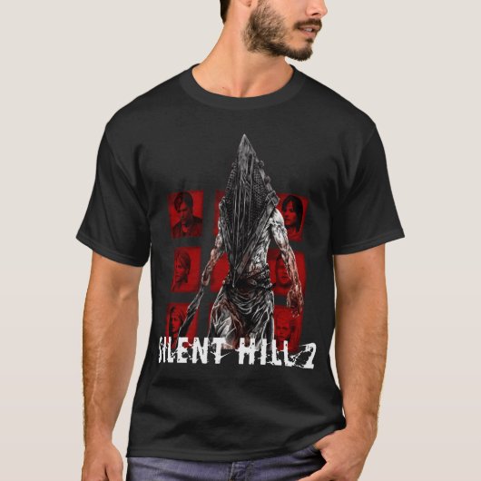 Silent Hill 2 Sammlungriblend Vintage-Junge T-Shirt (Vorderseite)