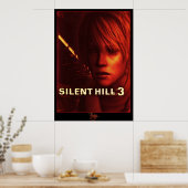 Silent Hill 3 Box Art Cover Red Version Poster (Küche)