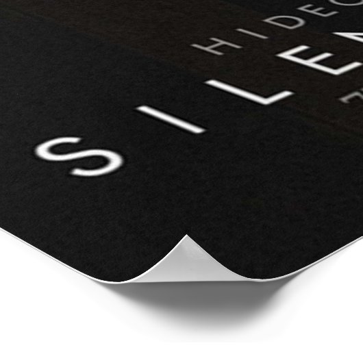 Silent Hills PT Poster (Ecke)