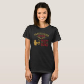 Silent Hunter Bogenschießjagd Pfeile Bogen T-Shirt (Vorne ganz)