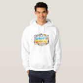 Silent Hustle Graffiti Street Art Design Hoodie (Vorne ganz)