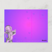 Silent Kiss Postkarte (Rückseite)