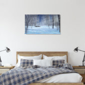 Silent Light Canvas Print Leinwanddruck (Insitu (Schlafzimmer))