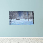 Silent Light Canvas Print Leinwanddruck (Insitu (Holzboden))