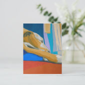 'Silent Longing' Postkarte (Stehend Vorderseite)
