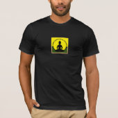 SILENT Meditation in Progress & Buddha Mindfulness T-Shirt (Vorderseite)