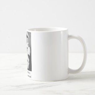 Silent Movie ~ Old Foto Monocle für Mr. Peanut Kaffeetasse