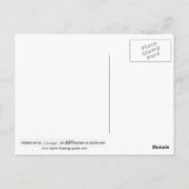 Silent Movie Star Orig Art Postkarte (Rückseite)