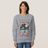Silent Night Christmas Sweatshirt (Vorne ganz)