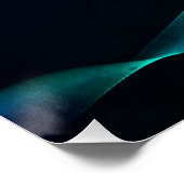 'Silent Night' Estrellas Azules Poster (Ecke)