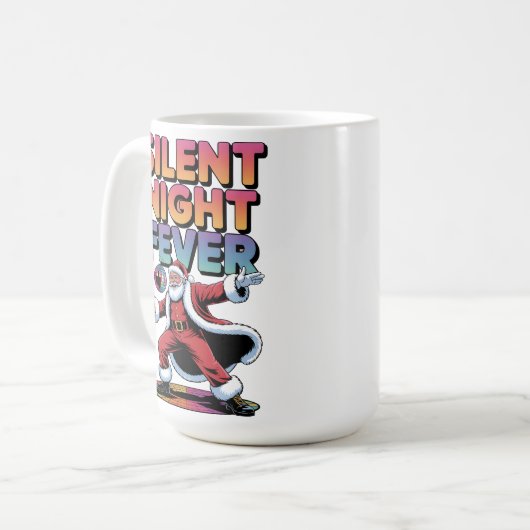 Silent Night Fever Kaffeetasse (Vorderseite Links)