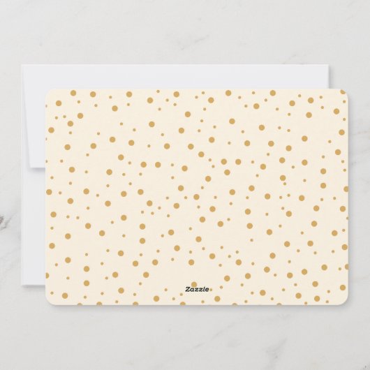 Silent Night Frohe Weihnachten Gold Tone Foto Card (Rückseite)