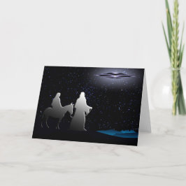 Silent Night Holiday Card Feiertagskarte