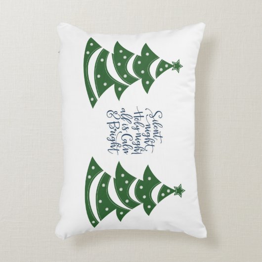 **SILENT NIGHT HOLY NIGHT** PILLOW DEKOKISSEN (Vorderseite(Vertikal))