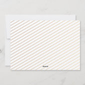 Silent Night Imitats Gold Fox Weihnachten Foto Wei (Rückseite)