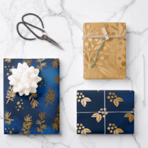 Silent Night Mistletowein Weihnachtswrapping Paper