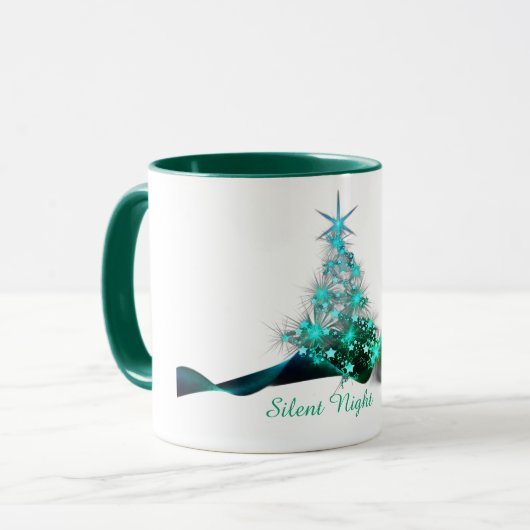 'Silent Night' Moderna Tasse (Vorderseite Links)