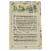 Silent Night Music Sheet Geschenktasche Mittlere Geschenktüte (Vorderseite)