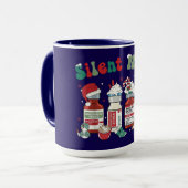 Silent Night – Sedative-Inspired Christmas Design Tasse (Vorderseite Links)