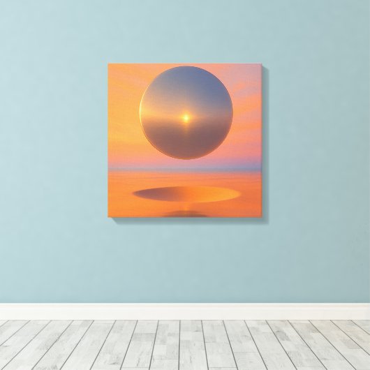 Silent Orbit Leinwanddruck (Insitu (Holzboden))