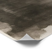 Silent Passage – Ink Painting Poster (Ecke)