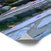 Silent Passage — (The Path) Wabi-Sabi Photo Poster (Ecke)