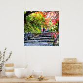 Silent Passage — (The Path) Wabi-Sabi Photo Poster (Küche)