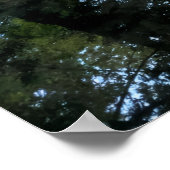 Silent Passage — Wabi-Sabi Reflection Photo art Poster (Ecke)