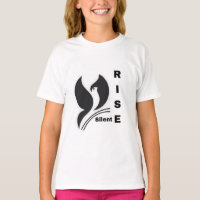Silent Rise Vogel Logo Minimalistische Schwarze Ka