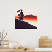 Silent Samurai – The Feminine Shadow: Horizon Poster (Küche)