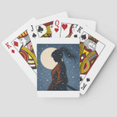 Silent Samurai – The Feminine Shadow: Snowfall Spielkarten (Rückseite)