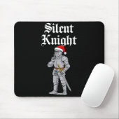 Silent Santa Knight Christmas Medieval Costume Men Mousepad (Mit Mouse)