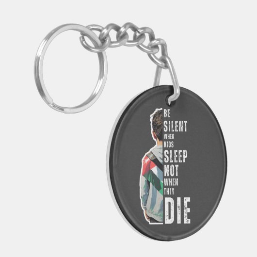 SILENT SCHLÜSSELANHÄNGER (Vorderseite links)