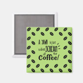 SILENT SCREAM MAGNET (Vorderseite/Rückseite)