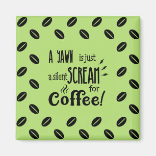 SILENT SCREAM MAGNET