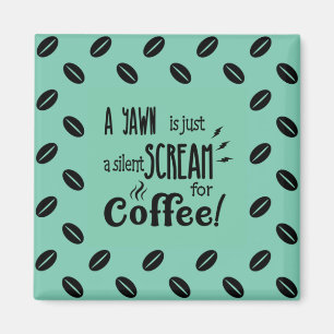 SILENT SCREAM MAGNET