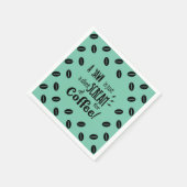 SILENT SCREAM NAPKINS SERVIETTE (Ecke)