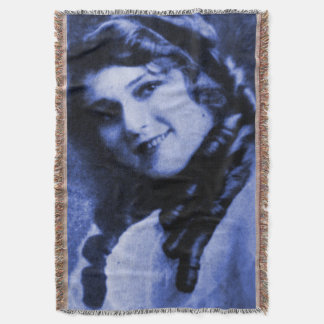Silent Screen No 2 Throw Blanket Decke