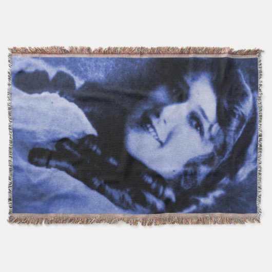 Silent Screen No 2 Throw Blanket Decke (Vorderseite)