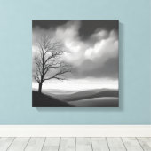 Silent Sentinel Leinwanddruck (Insitu (Holzboden))