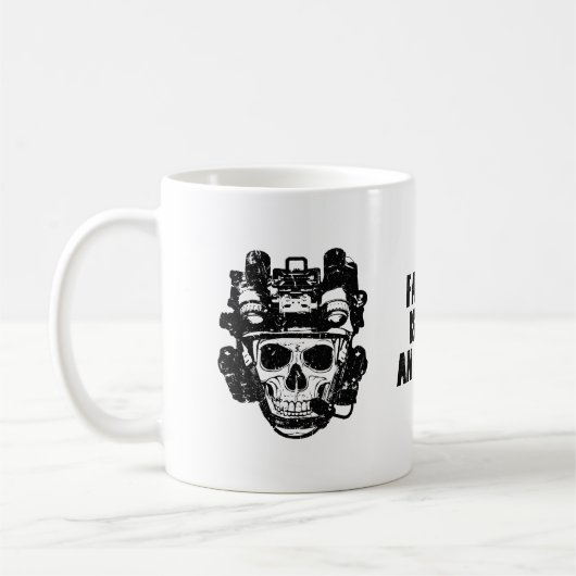 Silent Shadows: NVG Operator Power Kaffeetasse (Links)