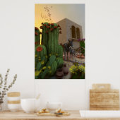 Silent Siesta Poster (Küche)