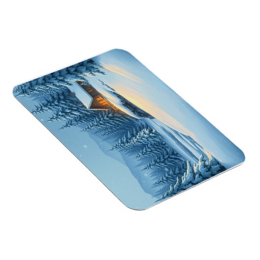 Silent Snow Magnet (Rechte Seite)